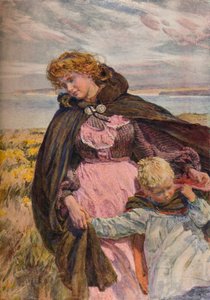 De Kus van de Bries, ca. 1900 door Lionel Percy Smythe