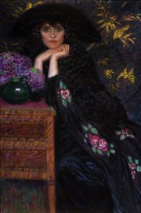 Figura di Donna Portret van Violette, 1920