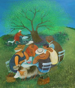 Familie Picknick door Lisa Graa Jensen