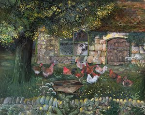 Kippenhok, 1988 door Lisa Graa Jensen