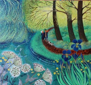 River Wey wandeling, 2017 door Lisa Graa Jensen