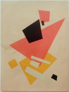 Suprematistische Compositie door Ljubow Sergejewna Popowa