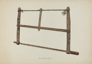 Coopersmith Zaag, 1938 door Lloyd Charles Lemcke