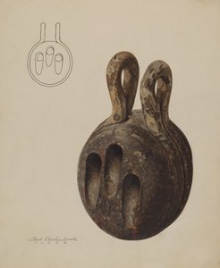 Doodsoog door Lloyd Charles Lemcke