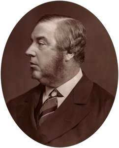 George Sclater-Booth MP, President van de Raad voor Lokale Overheid, 1878