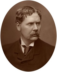 Marcus Stone, kunstenaar en Associate van de Royal Academy, 1882 door Lock and Whitfield