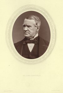 Portret van Sir John Hawkshaw door Lock and Whitfield
