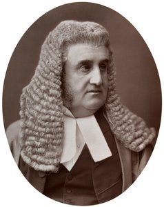 Rechtsgeleerde Sir Robert J Phillimore, DCL, rechter van het Hooggerechtshof, 1877
