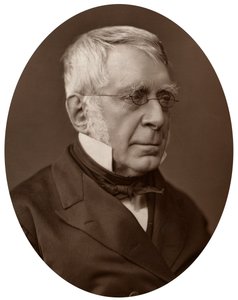 Sir George Biddell Airy, KCB, FRS, Astronoom Royal, 1877 door Lock and Whitfield
