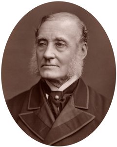 Sir Rutherford Alcock, Britse diplomaat en voorzitter van de Royal Geographical Society door Lock and Whitfield