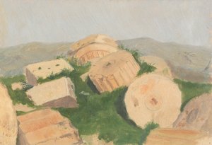Gebroken Zuil, Parthenon, 1869
