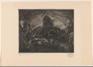 Heuvellandschap met bomen