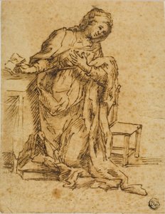 Maagd Annunciate door Lodovico Carracci