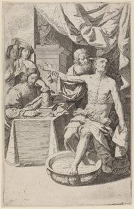 De Dood van Seneca door Lodovico Lana