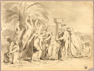 Feest van Ceres door Lodovico Lipparini