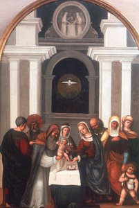 De Besnijdenis, begin 16e eeuw door Lodovico Mazzolini