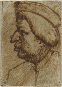 Profiel van een Man door Lombard 16th Century
