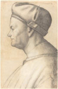 Profiel van een man door Lombard 16th Century