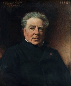 Portret van Auguste-Nicolas Caïn