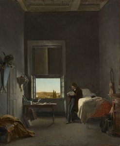 De Kunstenaar in Zijn Kamer in de Villa Medici, Rome