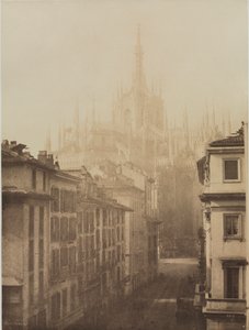 Kathedraal vanaf Corso Francesco, Milaan