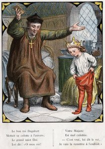 Illustratie door Lorenz Frolich (1820-1908) voor het volkslied 