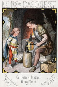 Illustratie door Lorenz Frolich (1820-1908) voor het populaire lied 