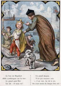 Illustratie door Lorenz Frolich (1820-1908) voor het populaire lied 