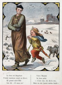 Illustratie door Lorenz Frolich (1820-1908) voor het populaire lied 