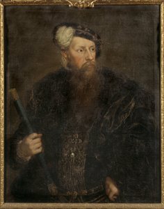Portret van koning Gustaaf I van Zweden