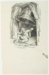 Ontwerp voor Klokkedybet door Lorenz Frølich