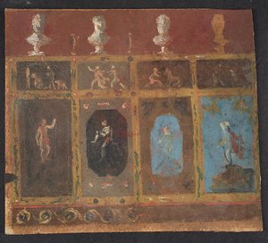 Muurdecoraties voor Valhøj 1838/1839