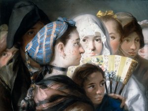 Los Madrilenos door Lorenzo Baldissera Tiepolo