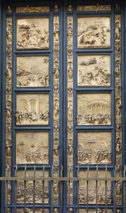 De Poorten van het Paradijs in de Doopkapel van Florence Kopie, 1425-1452