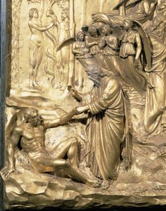 Het verhaal van Adam, detail (na restauratie)
