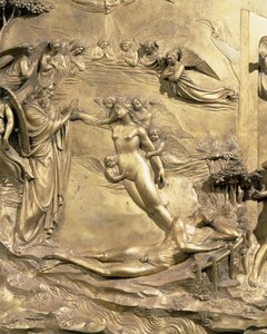 Het verhaal van Adam, detail (na restauratie)