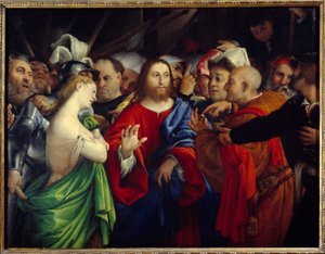 Christus en de overspelige vrouw