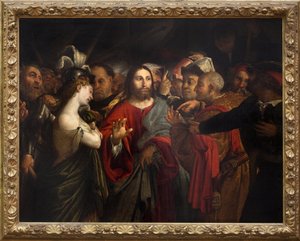 Christus en overspelige vrouw