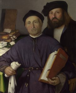 De arts Giovanni Agostino della Torre en zijn zoon, Niccolò. 1515