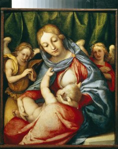 De Maagd die borstvoeding geeft (Madonna Del latte)