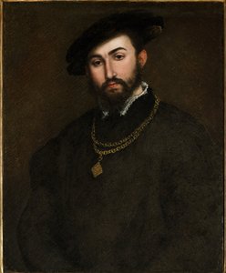 Portret van Girolamo degli Azzoni Avogaro (1467-1519) door Lorenzo Lotto