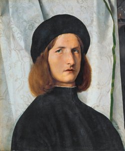 Portret van een jonge man met lamp, 1508
