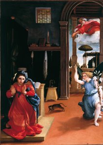 Recanati Annunciatie door Lorenzo Lotto