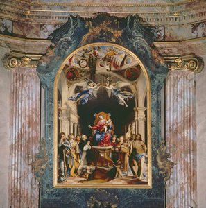 Het Martinengo Altaarstuk door Lorenzo Lotto