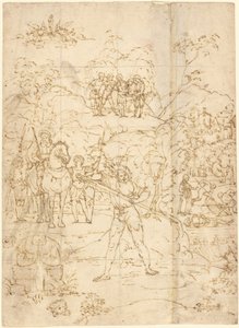 Het martelaarschap van Sint Alexander van Bergamo