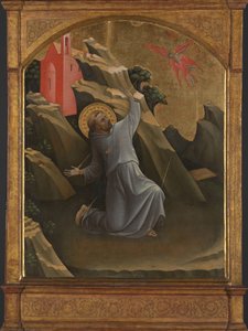 De stigmatisatie van de heilige Franciscus van Assisi door Lorenzo Monaco