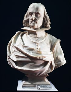 Marmeren buste van Domenico Petra, door Lorenzo Vaccaro