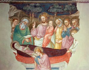 De ontslaping of de dood van de Maagd door Lorenzo di Bicci