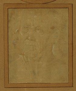 Portret van een oude man ...