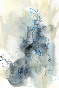 Abstract Blue Flow